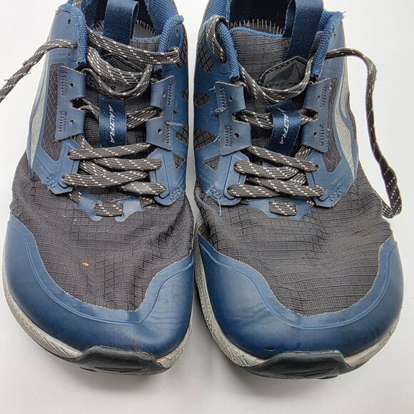 Altra Lone Peak 8 Mens Size 8.5 Blue Trail Running Shoes Camping Hiking Outdoors - Picture 9 of 14